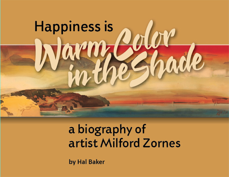 Book cover of Happiness is WarmColor In The Shade